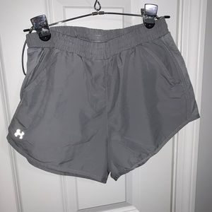 UA running shorts